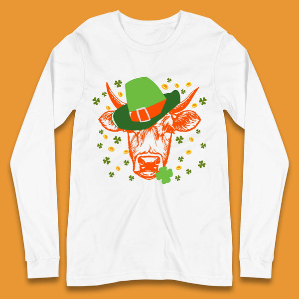 St Patrick's Cow Long Sleeve T-Shirt