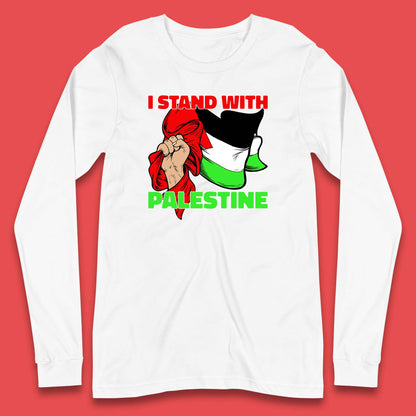 Mens Palestine Long Sleeve Top