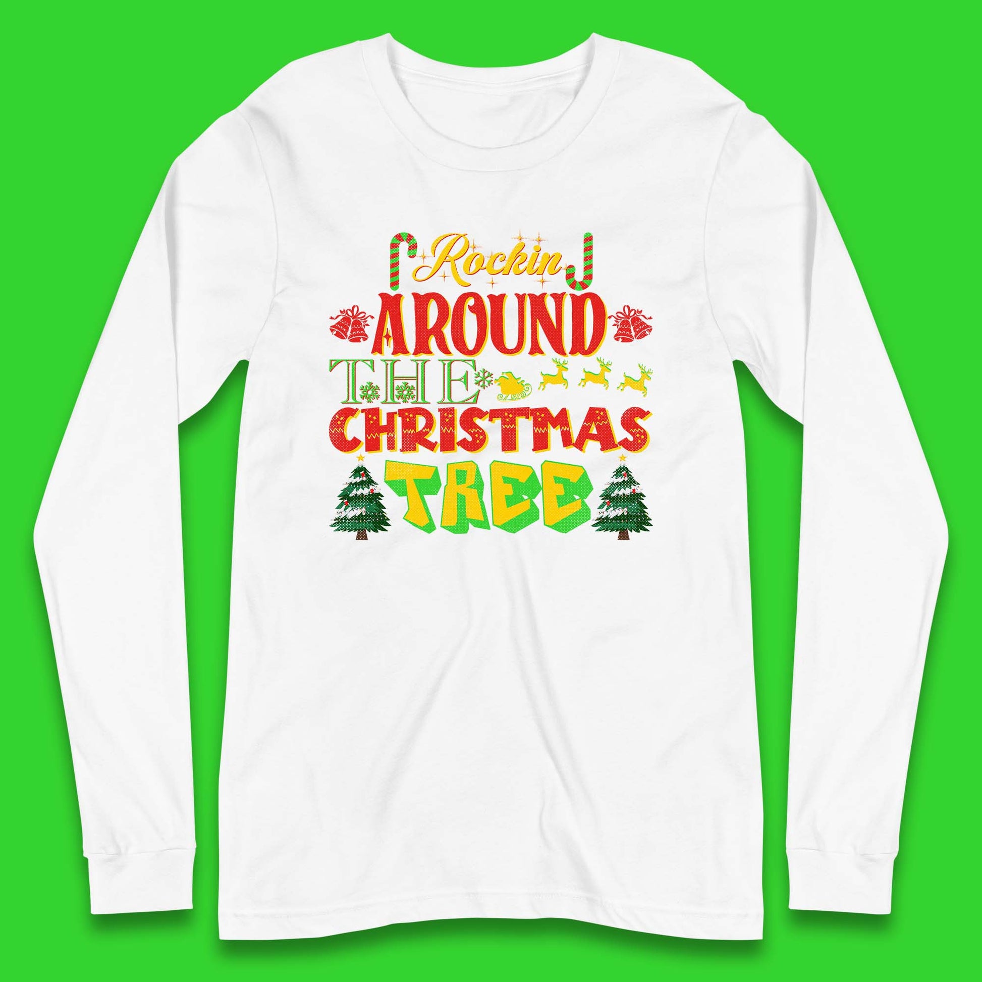 rockin around the christmas tree t shirt