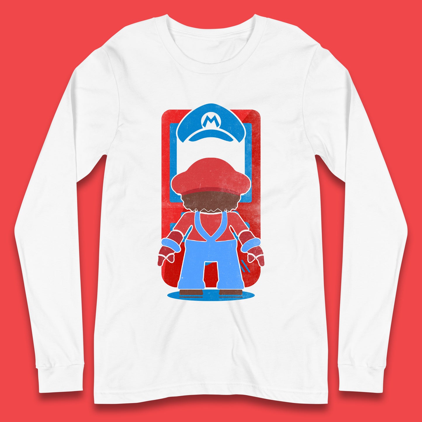 Super Mario Game Series Retro Super Nintendo Switch Console Gamer Mario Game Lovers Long Sleeve T Shirt