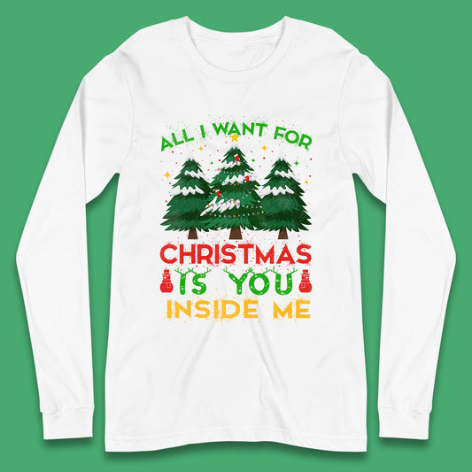 christmas tree long sleeve t shirt