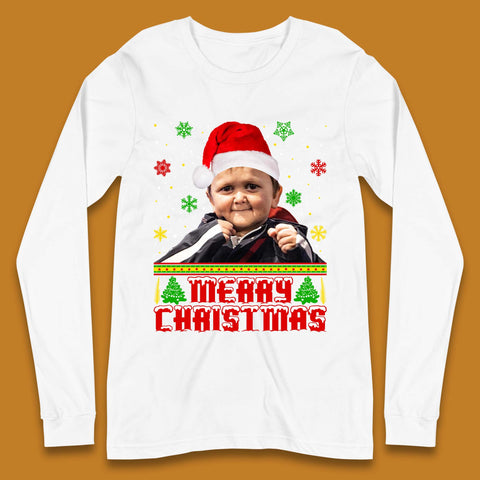 Hasbulla Mini Khabib Christmas Long Sleeve T-Shirt