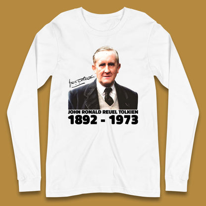 John Ronald Reuel Tolkien 1892-1973 Long Sleeve T-Shirt
