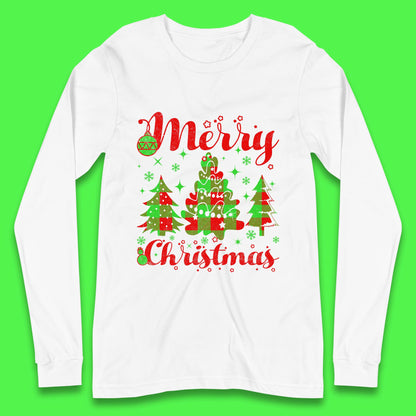 merry christmas trees t shirt