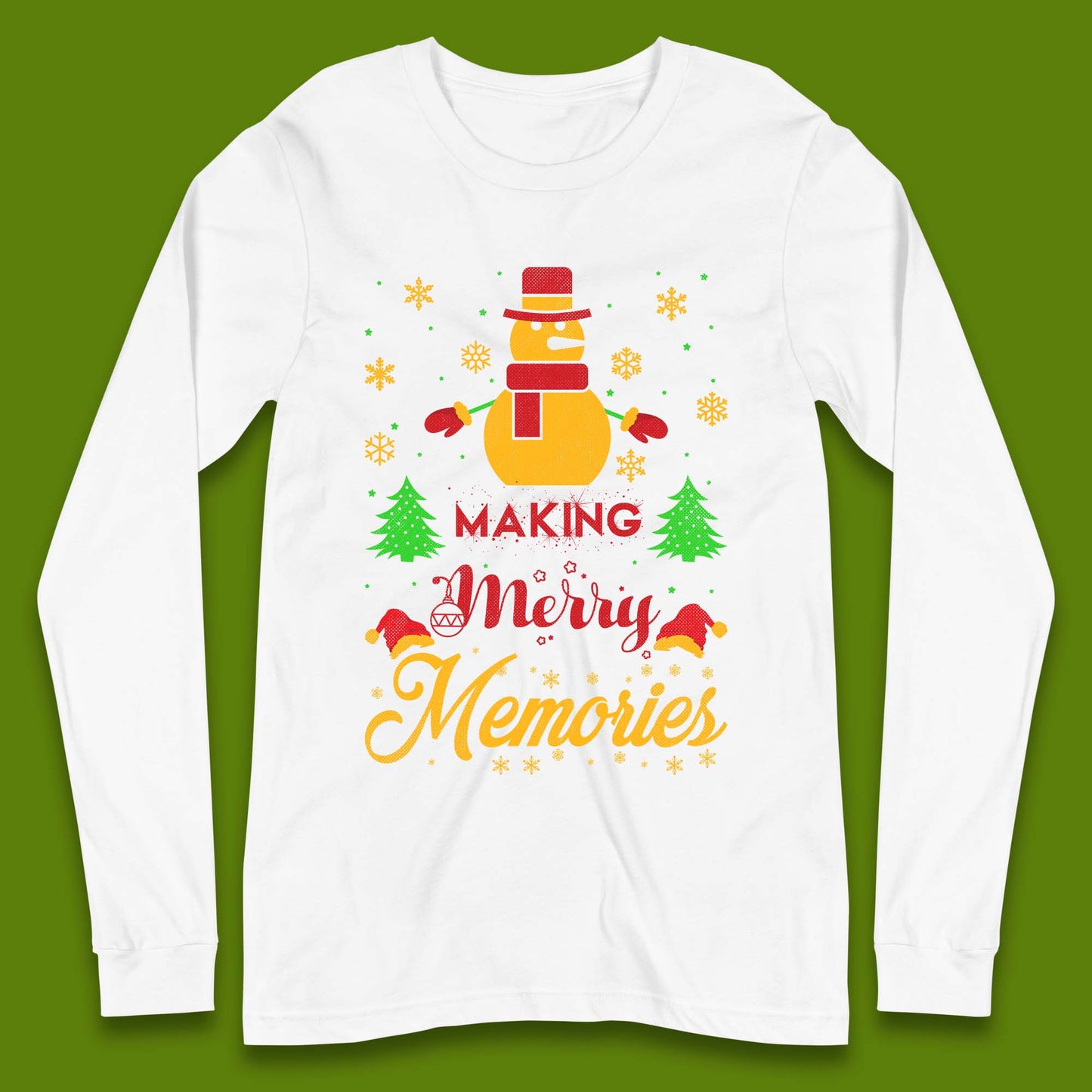 Merry Memories Christmas Long Sleeve T-Shirt