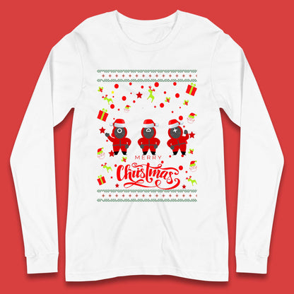 Squid Game Guards Christmas Long Sleeve T-Shirt