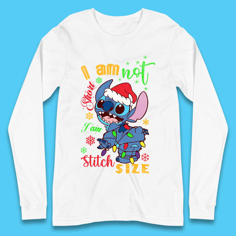 Stitch Size Christmas Long Sleeve T-Shirt