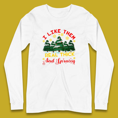 christmas tree long sleeve t shirt