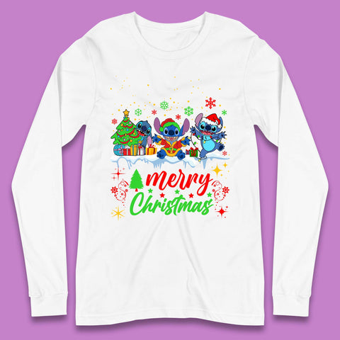 Stitch Squad Christmas Long Sleeve T-Shirt