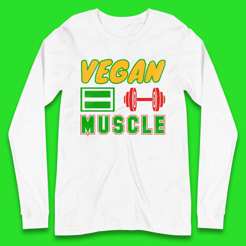 Vegan Muscle Long Sleeve T-Shirt