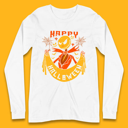 halloween jack skellington long sleeve t shirt