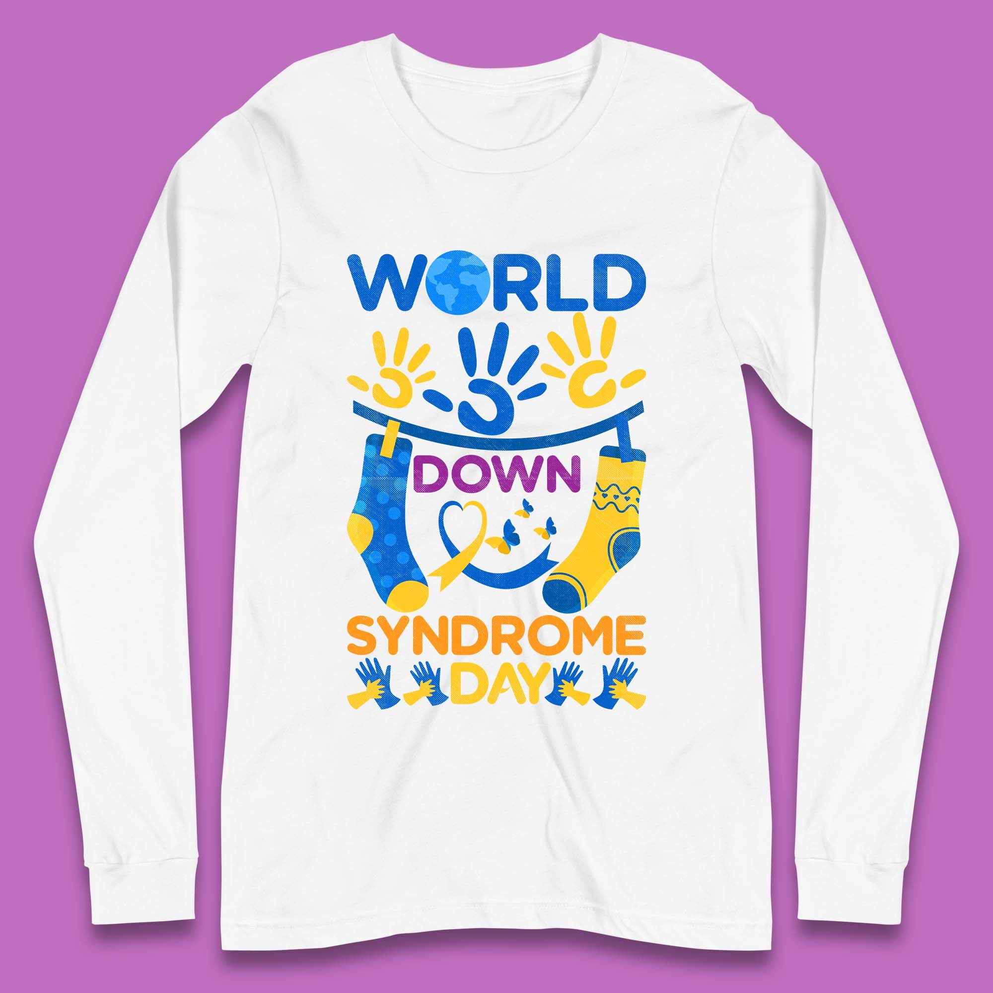 World Down Syndrome Day Long Sleeve T-Shirt