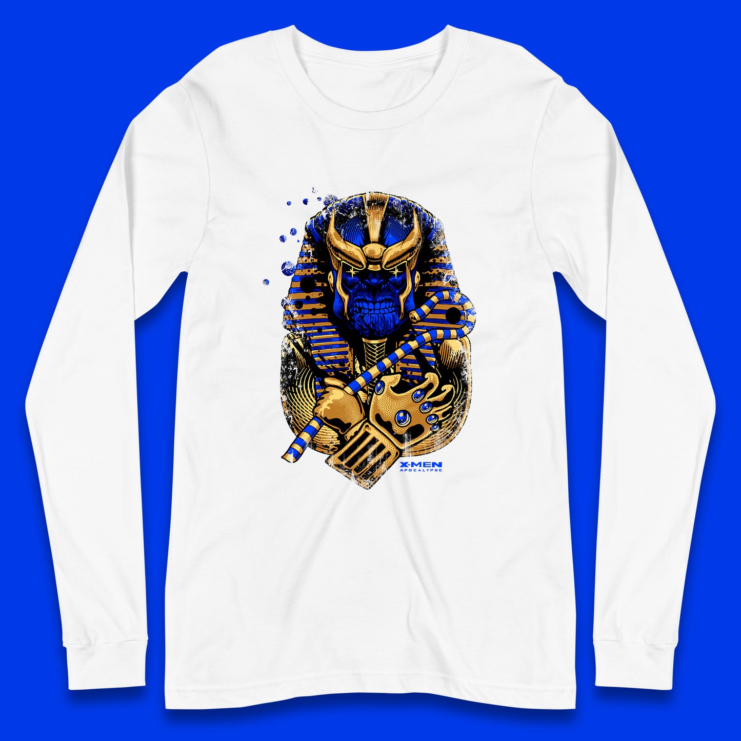 Egyptian Pharaoh King Thanos Tut Marvel Comic Book Fictional Character Long Sleeve T Shirt