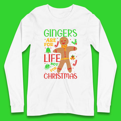 christmas gingerbread gingers are for life not for christmas t shirt