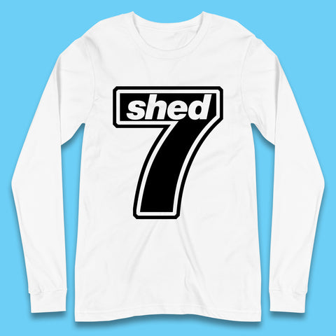 Shed Seven Rock Band Shed 7 Going For Gold Album Promo Alternative Indie Rock Britpop Band Long Sleeve T Shirt