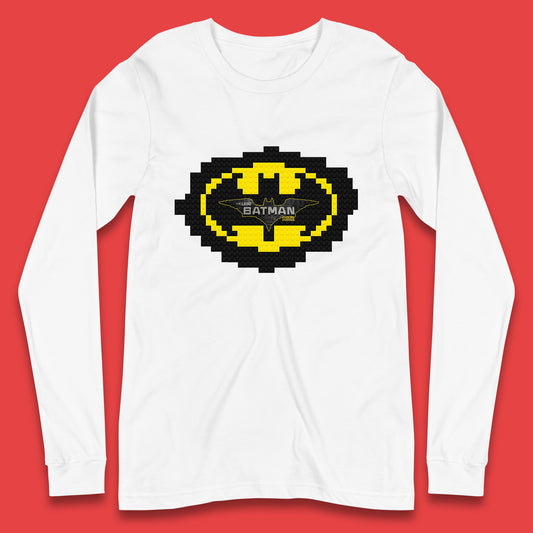 The Lego Batman Movie Superhero Building Bricks Block DC Comics Batman Master Builder Animated Superhero Comedy Film Long Sleeve T Shirt