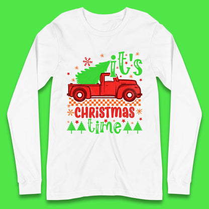Christmas Truck Long Sleeve T-Shirt