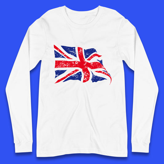 UK Flag Britain England Union Jack United Kingdom British Flag Patriotism Long Sleeve T Shirt