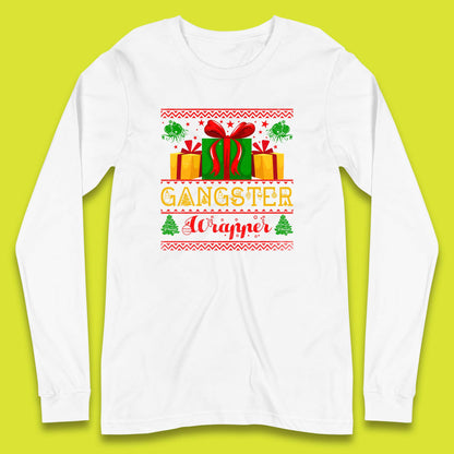 gangsta wrapper long sleeve t shirt