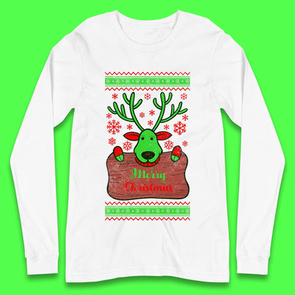 merry christmas reindeer t shirt