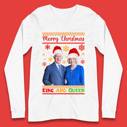 King And Queen Christmas Long Sleeve T-Shirt