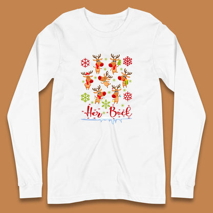 rudolph reindeers long sleeve t shirt