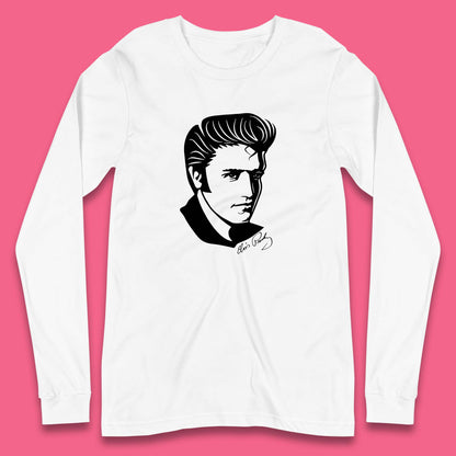 Elvis Presley American Singer King Of Rock And Roll Elvis Presley Lovers Long Sleeve T Shirt