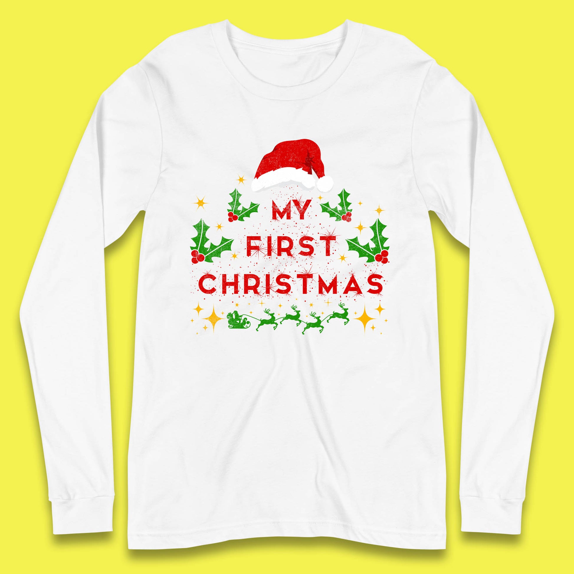my first christmas winter tee