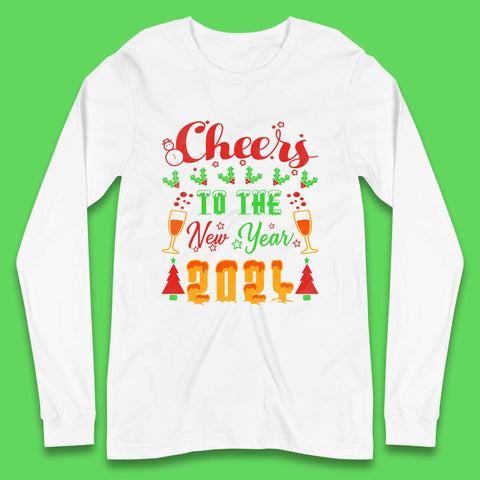 Cheers To The New Year 2024 Long Sleeve T-Shirt