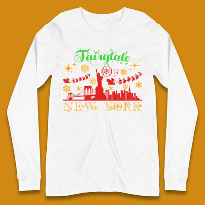 Fairytale Of New York Christmas Long Sleeve T-Shirt