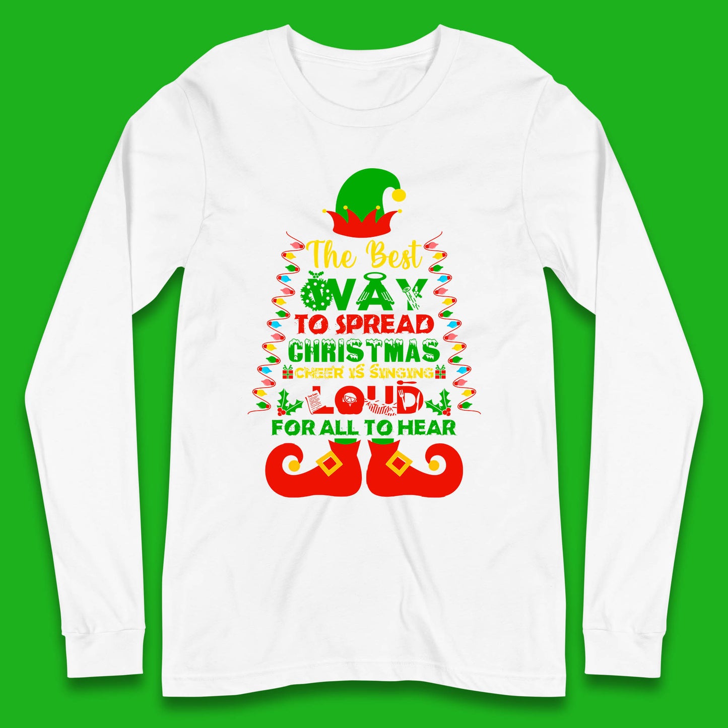 elf christmas t shirt