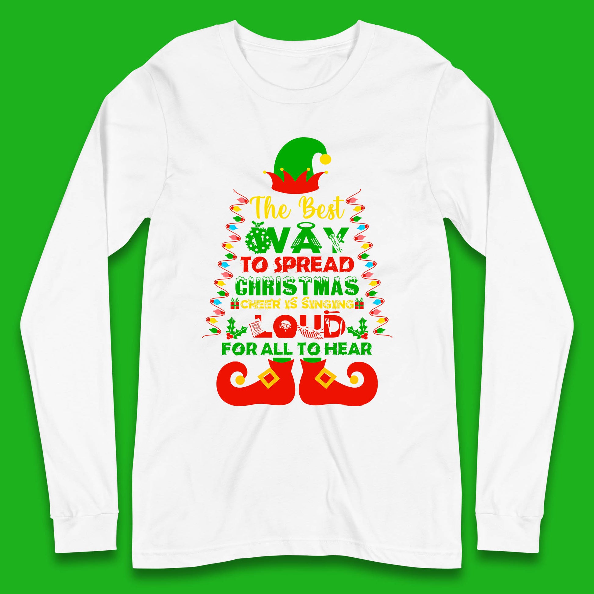 elf christmas t shirt