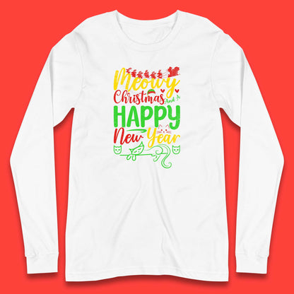 meowy christmas t shirt