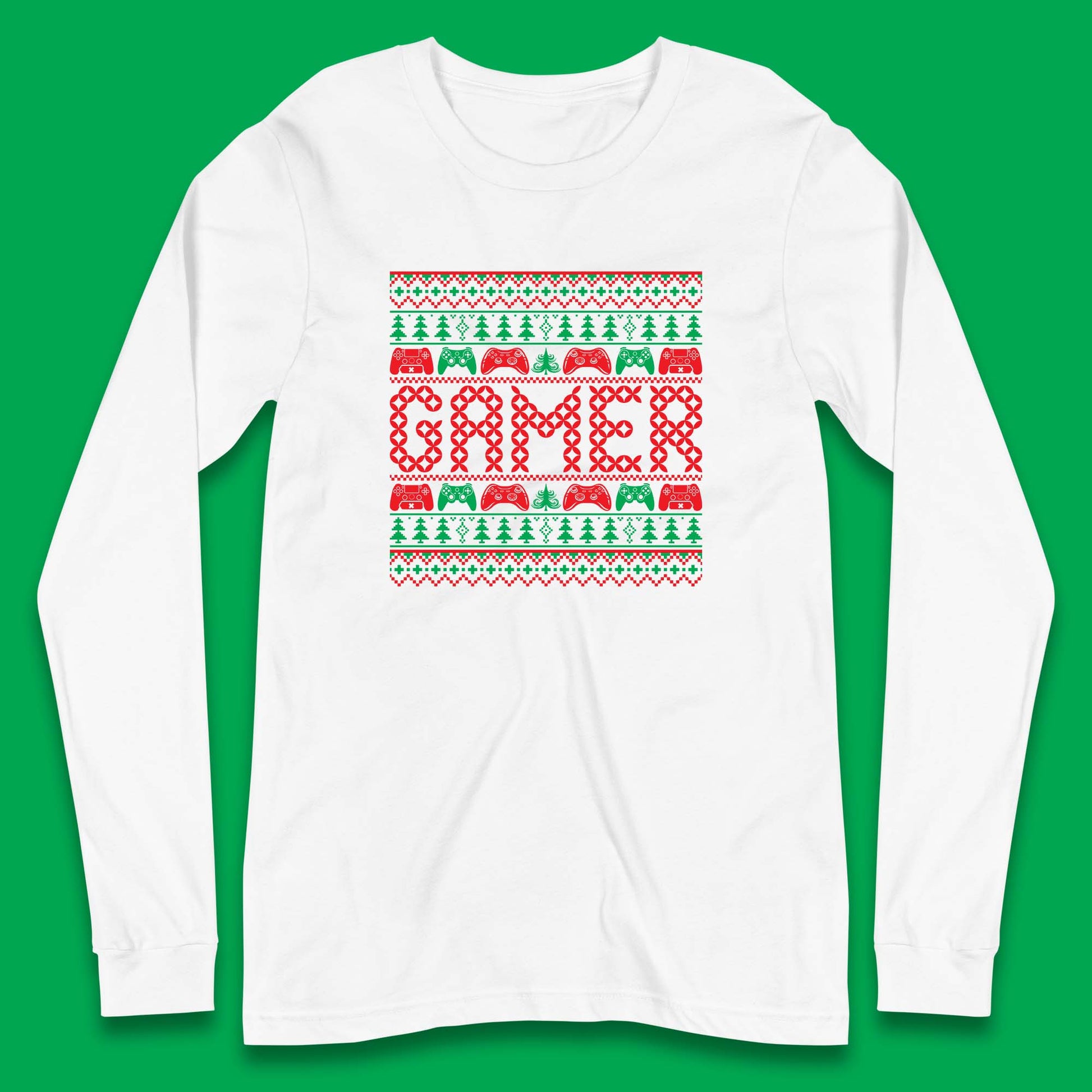gamer christmas shirt
