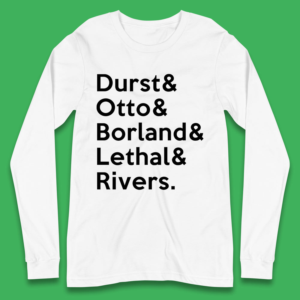 Durst & Otto & Borland & Lethal & Rivers Limp Bizkit Band Long Sleeve T-Shirt