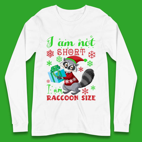 Raccoon Christmas Long Sleeve T-Shirt