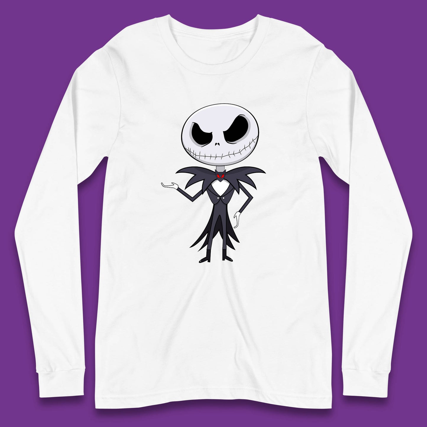jack skellington christmas long sleeve t shirt