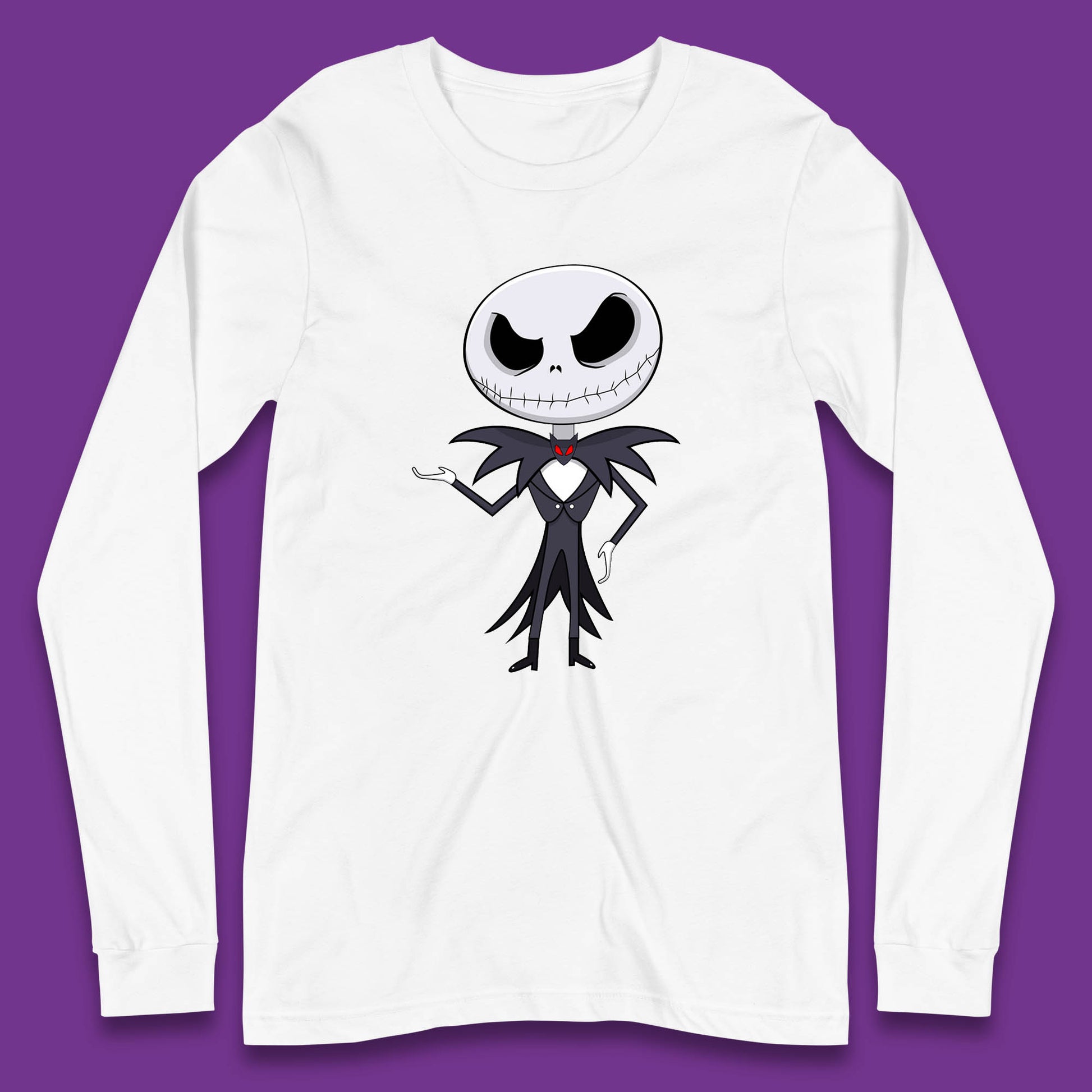 jack skellington christmas long sleeve t shirt