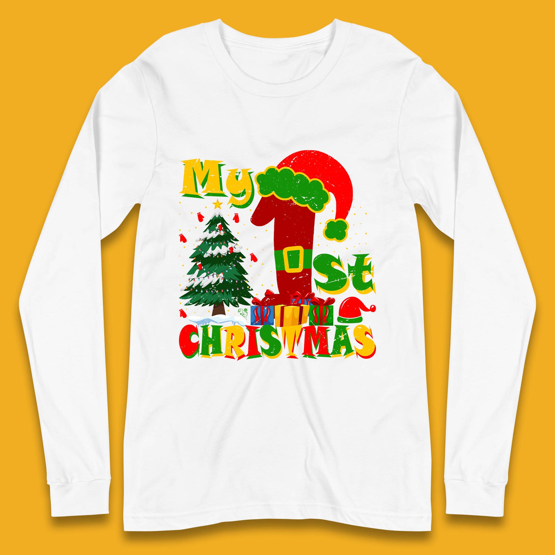 elf costume long sleeve t shirt