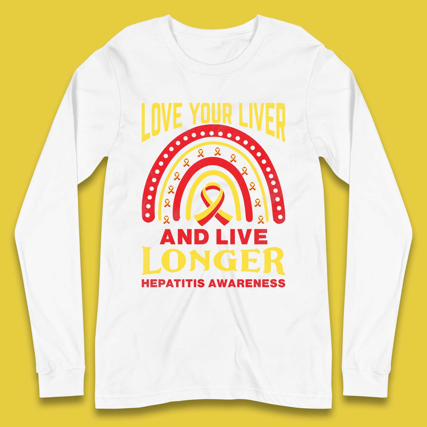 Hepatitis Awareness Long Sleeve T-Shirt