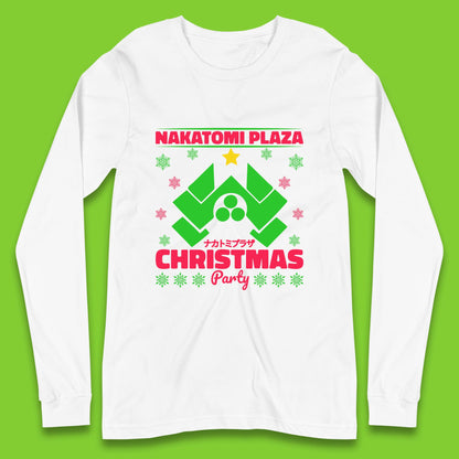 nakatomi plaza christmas long sleeve t shirt