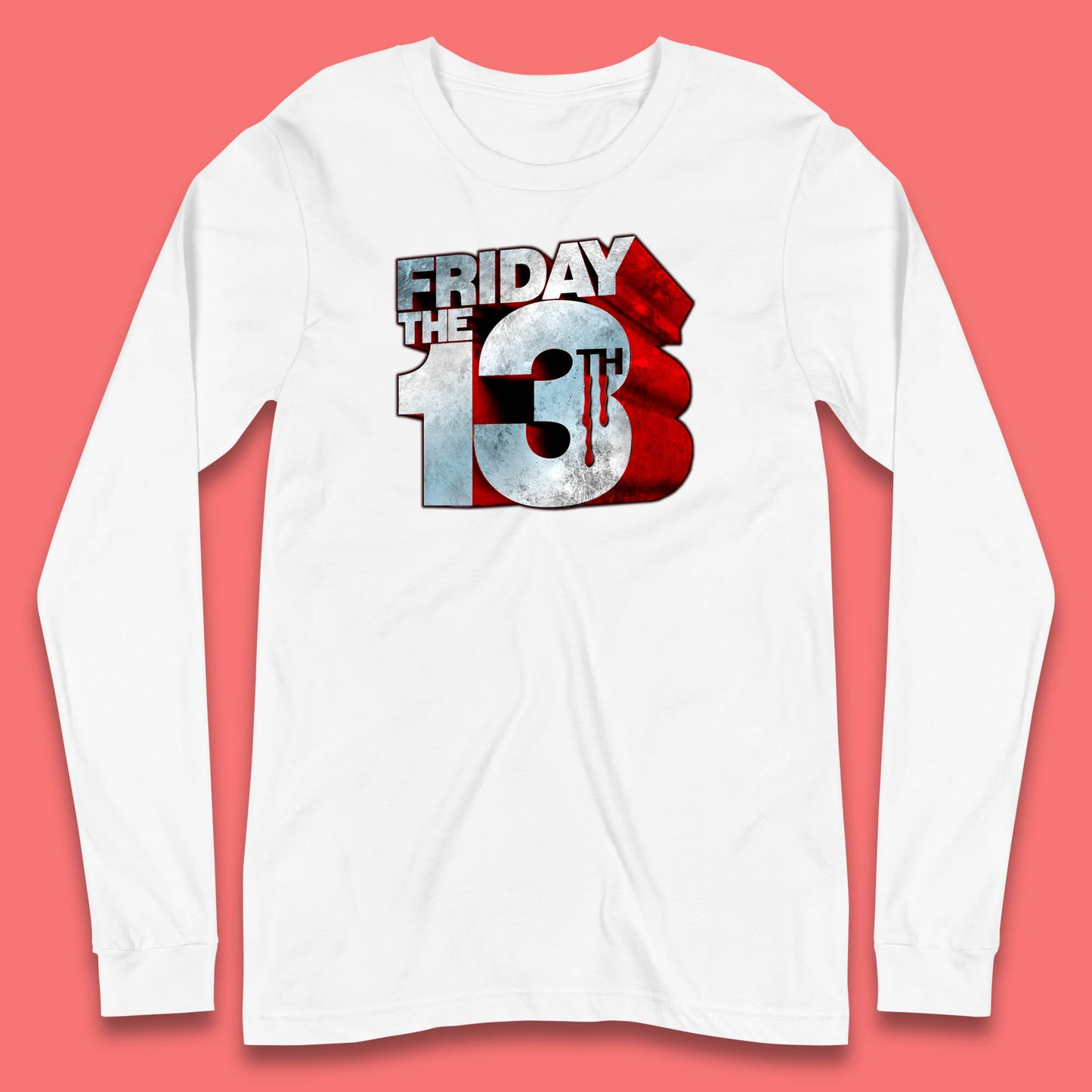 Halloween Friday The 13th Horror Movie Horror Classic 80s Movie Long Sleeve T Shirt