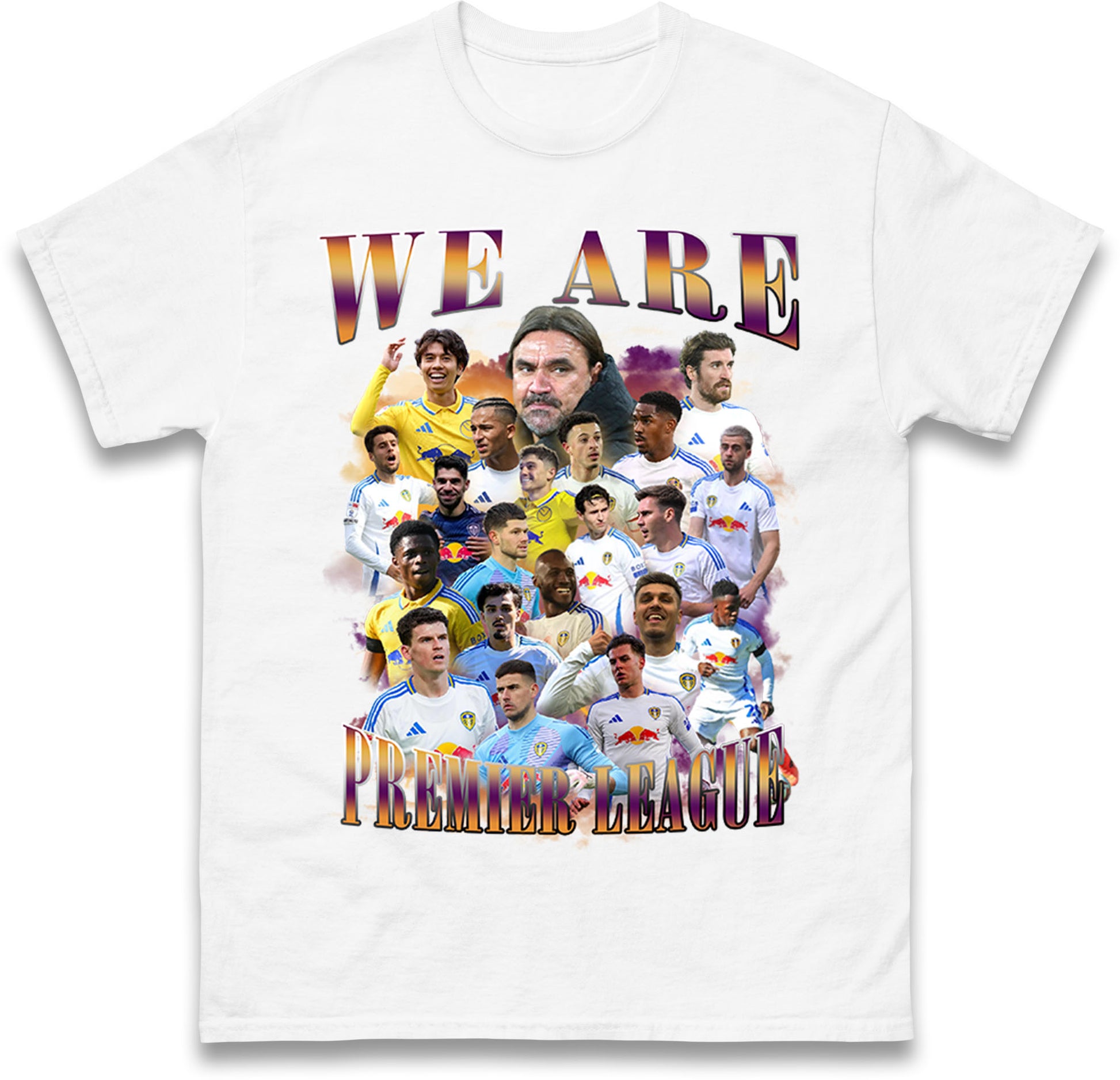 Leeds United We Are Premier League T Shirt