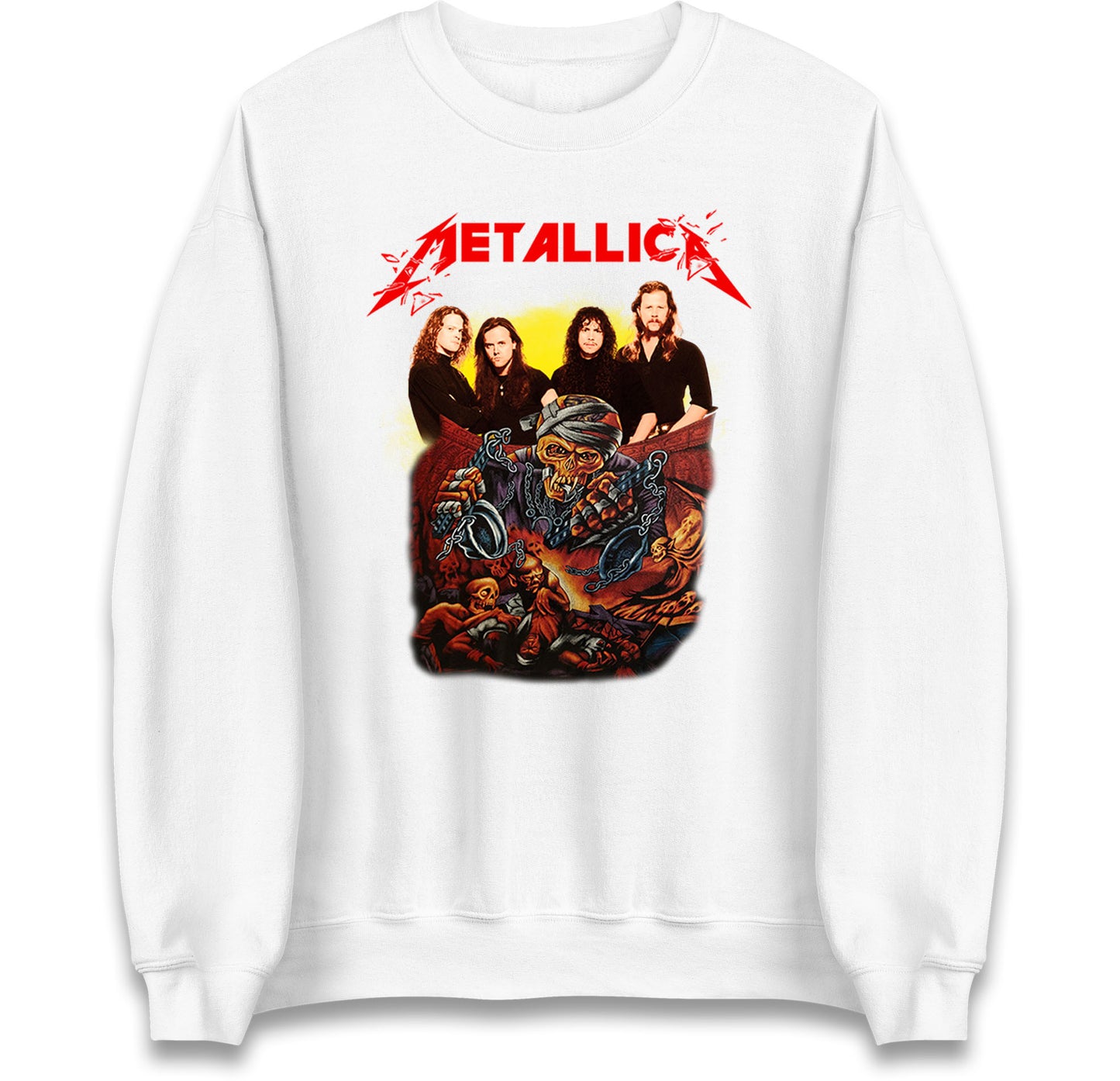Metallica Skelington Jumper