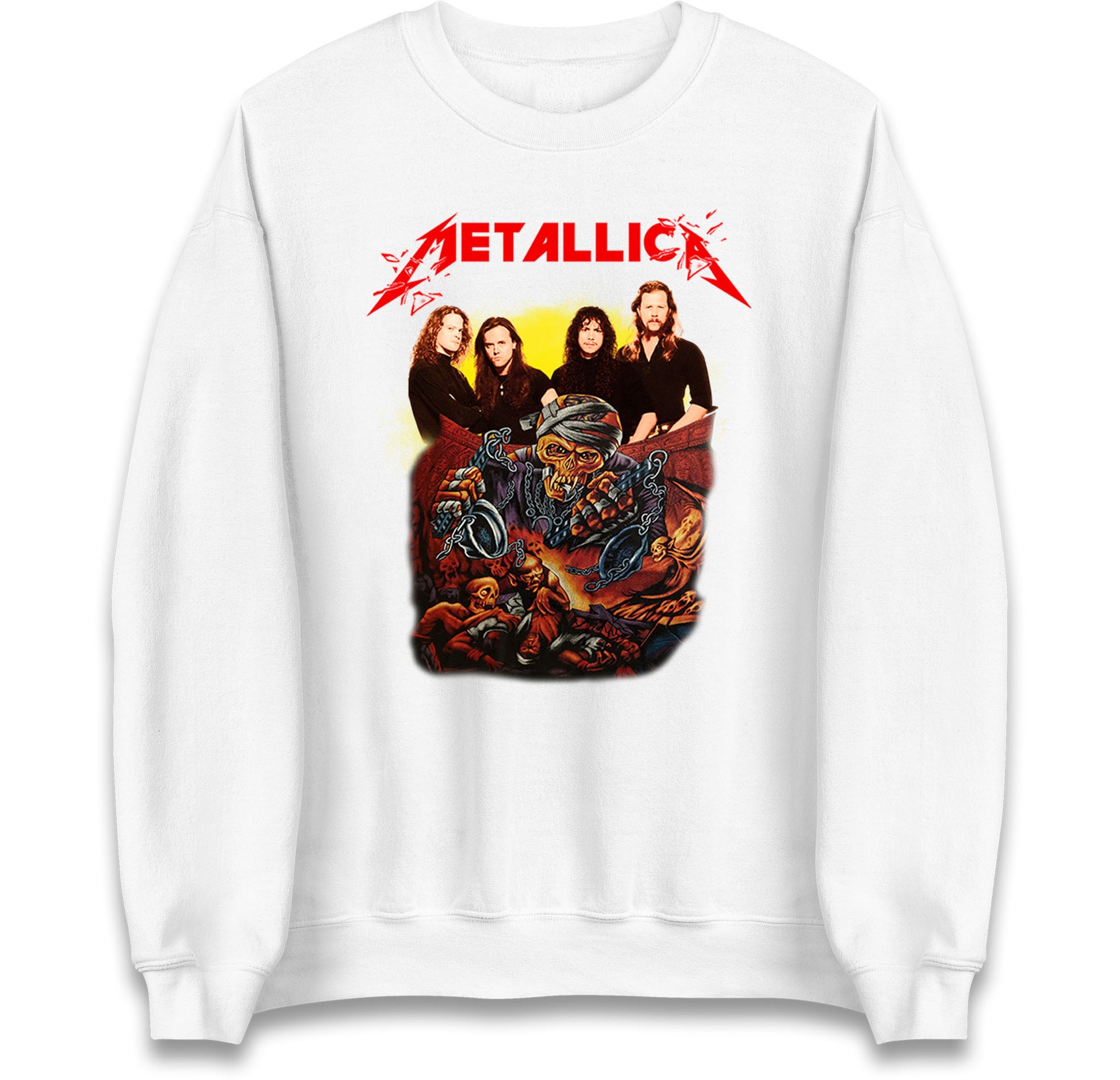 Metallica Skelington Jumper