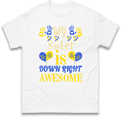 world down syndrome day t shirt
