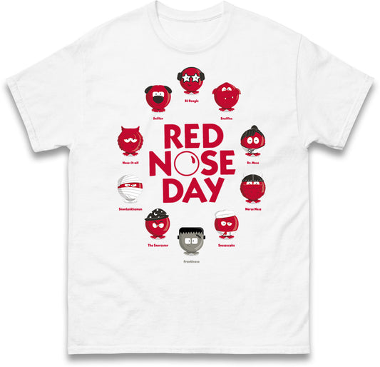 Red Nose Day Funny Noses T Shirt