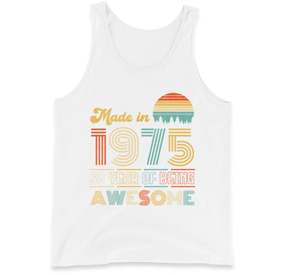 Vintage 50th Birthday Tank Top