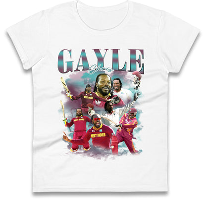 Chris Gayle Ladies T Shirt