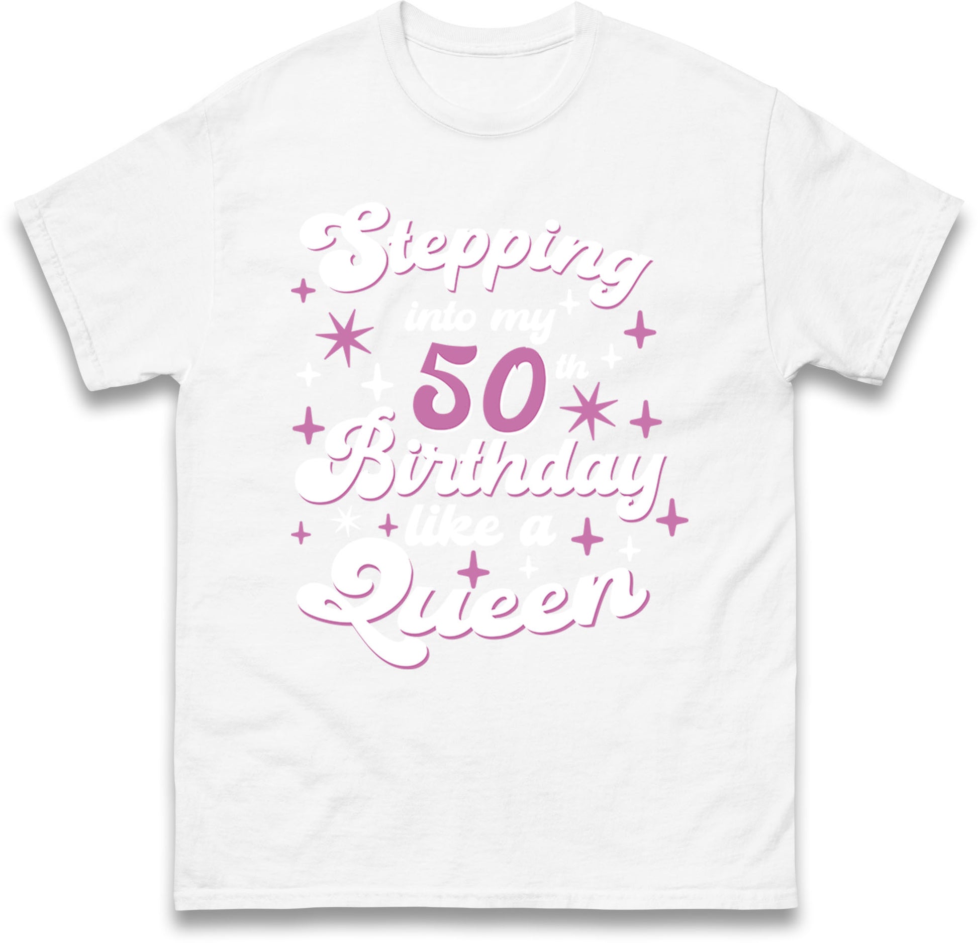 50th Birthday T Shirt for Women